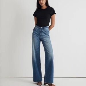 Madewell Women's super wide leg jeans